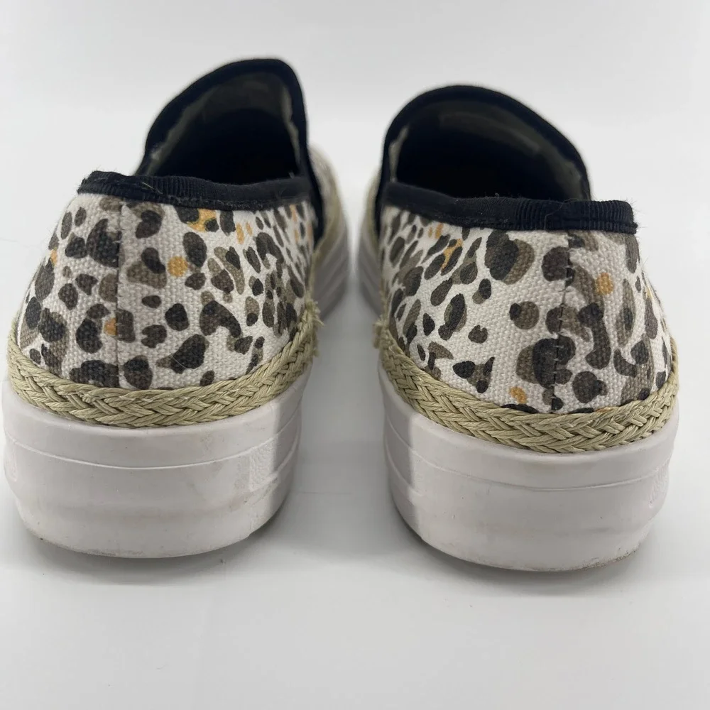 Tommy Bahama Painter Leopard Print Slip On Espadrille‎ Platform Sneakers